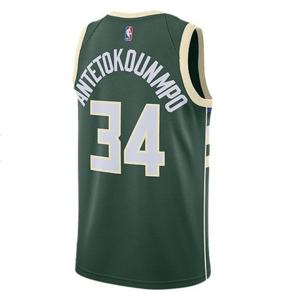 Giannis Antetokounmpo Milwaukee Bucks Nike Jersey - Picture 4 of 6